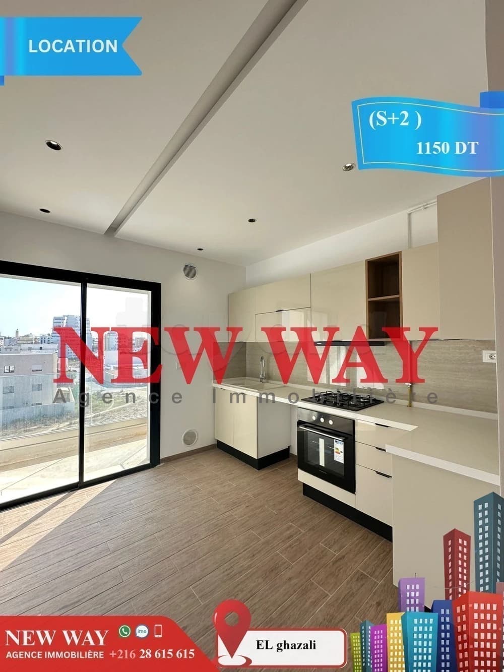 (S+2) à  Bouhsina  Prés l'école  Française  