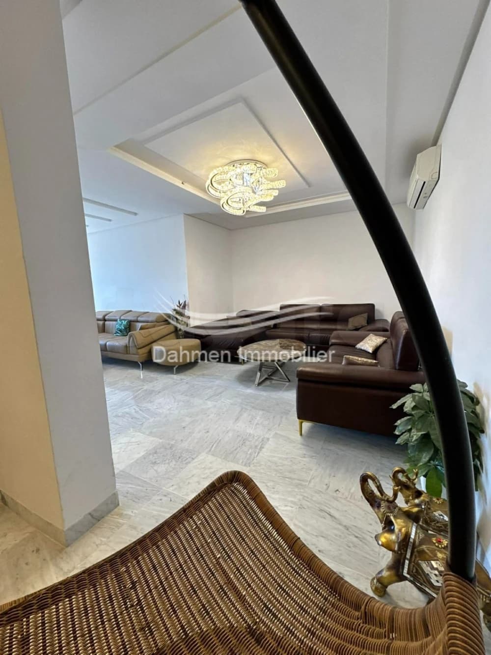 Location annuelle – Appartement S+3 vue mer & vue Médina – Sousse .