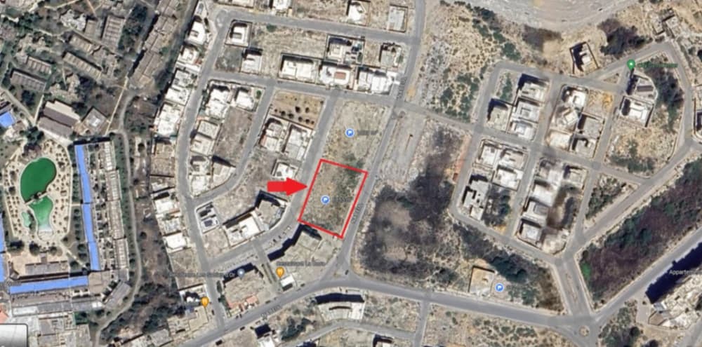 Terrain de 1855 m² à Borj Cedria