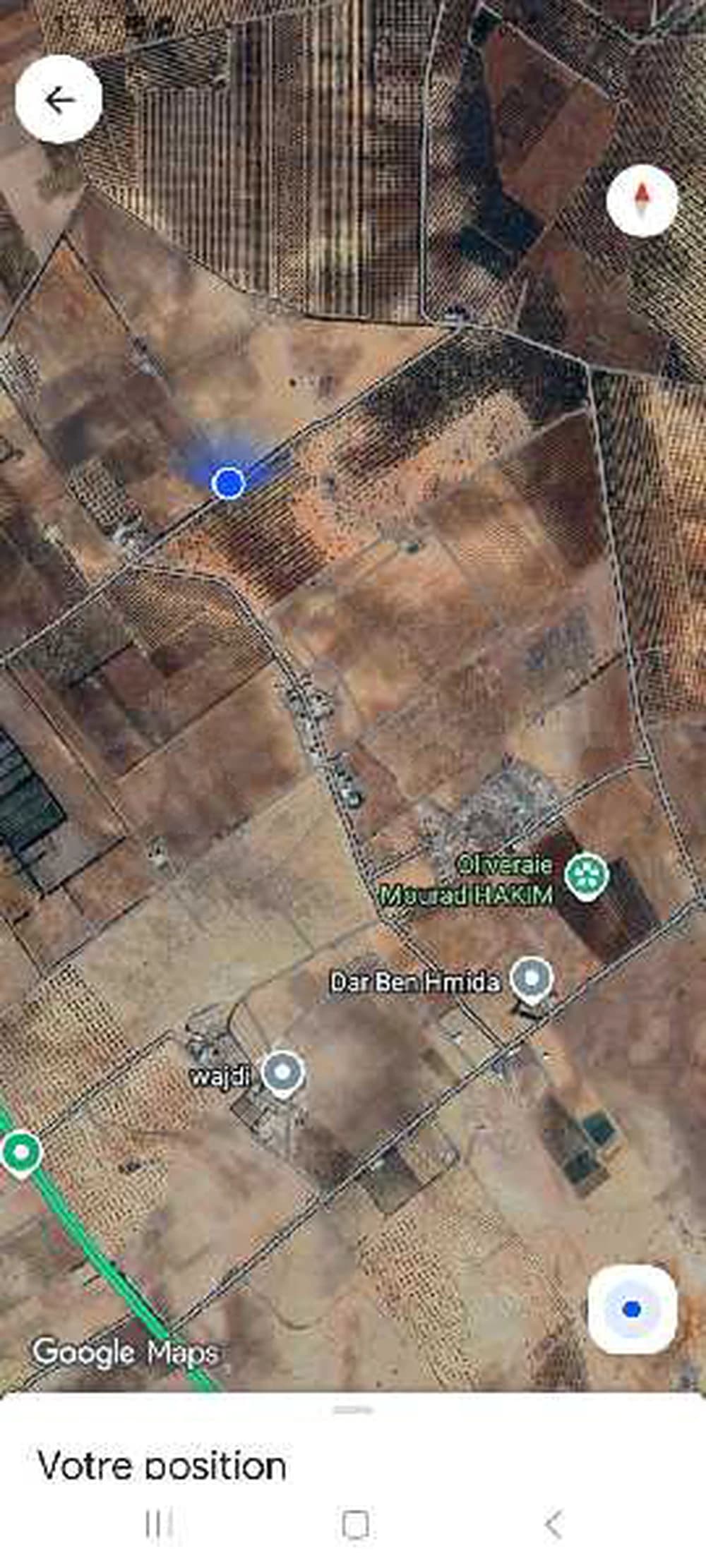 أرض فلاحية مساحتها هكتار  كائنة ببرج العامري المهرين