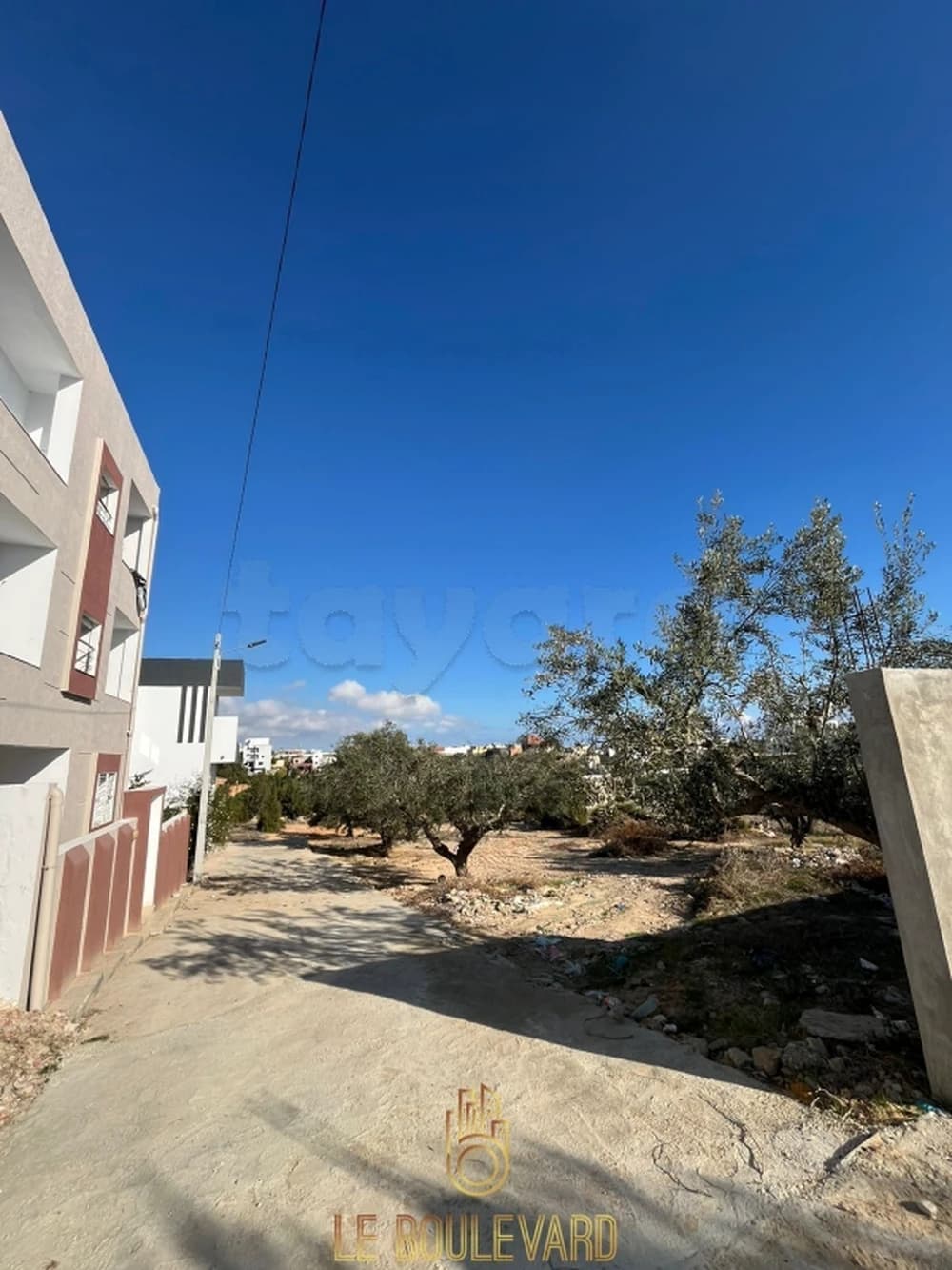 A vendre Terrain 875m² à Mrezga, Hammamet