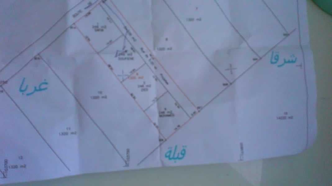 terrain à dar allouche +80 m2 couvert 
