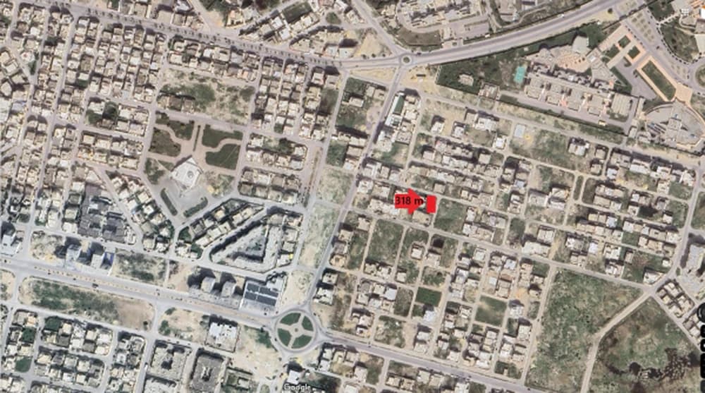 Terrain de 318 m² à Borj Cedria