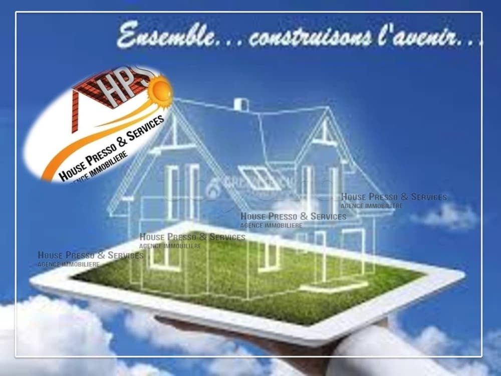 Terrain 2 ème position de rue des palmiers