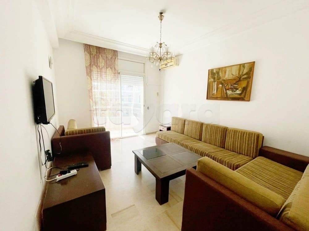  Á Louer :   S+1 meublé à El Manar I.