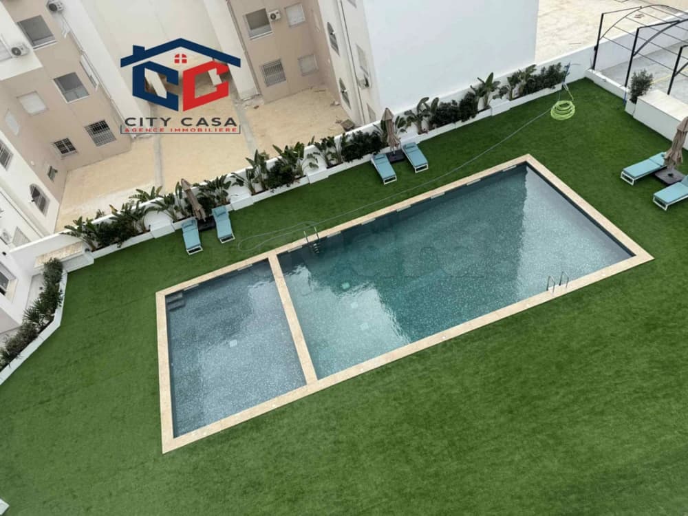 A Vendre un S+3, Vue piscine, à AFH2 Mrezga Nabeul