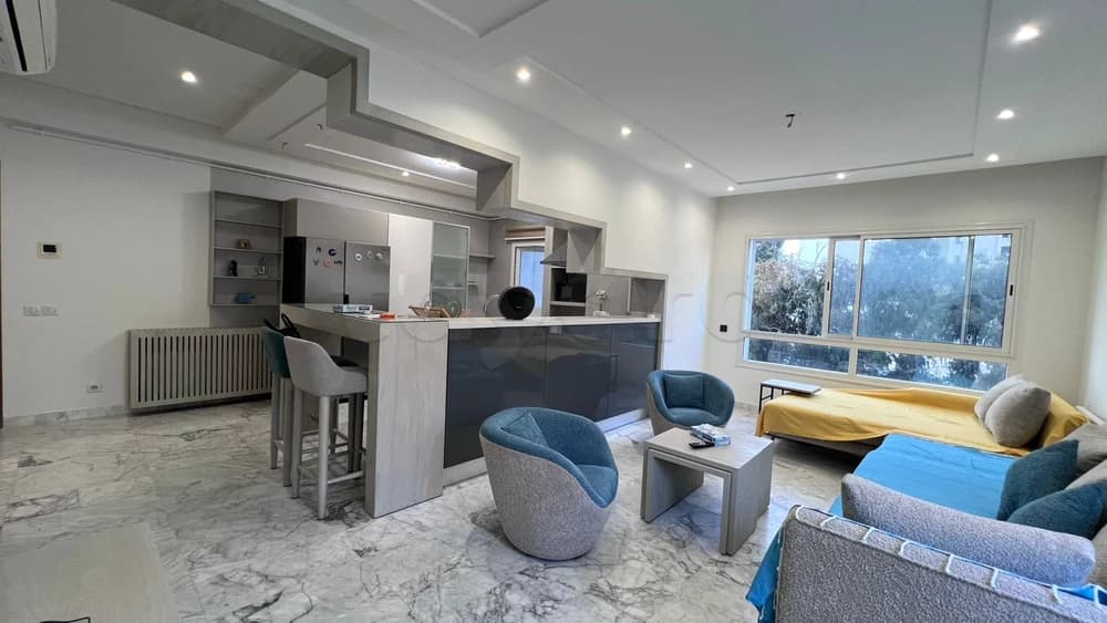 À louer  S+1 vide à Jardin de Carthage