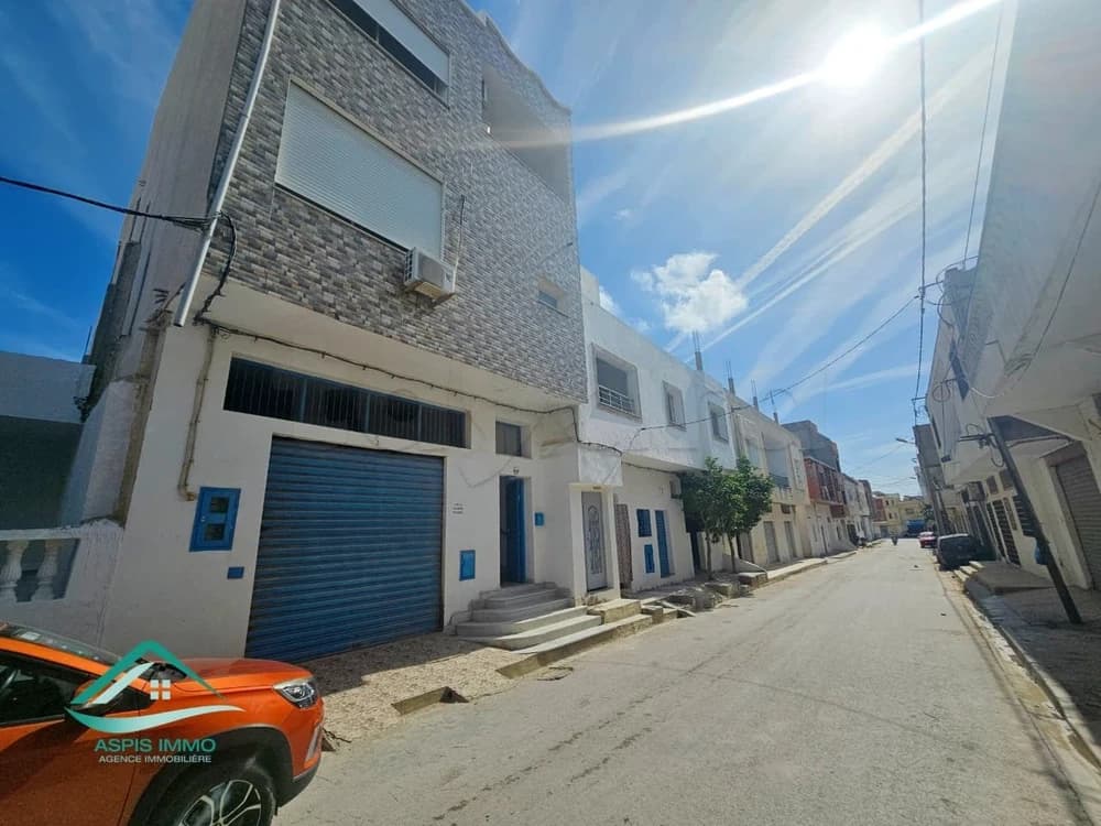 Maison R+3 à Assemer Kelibia