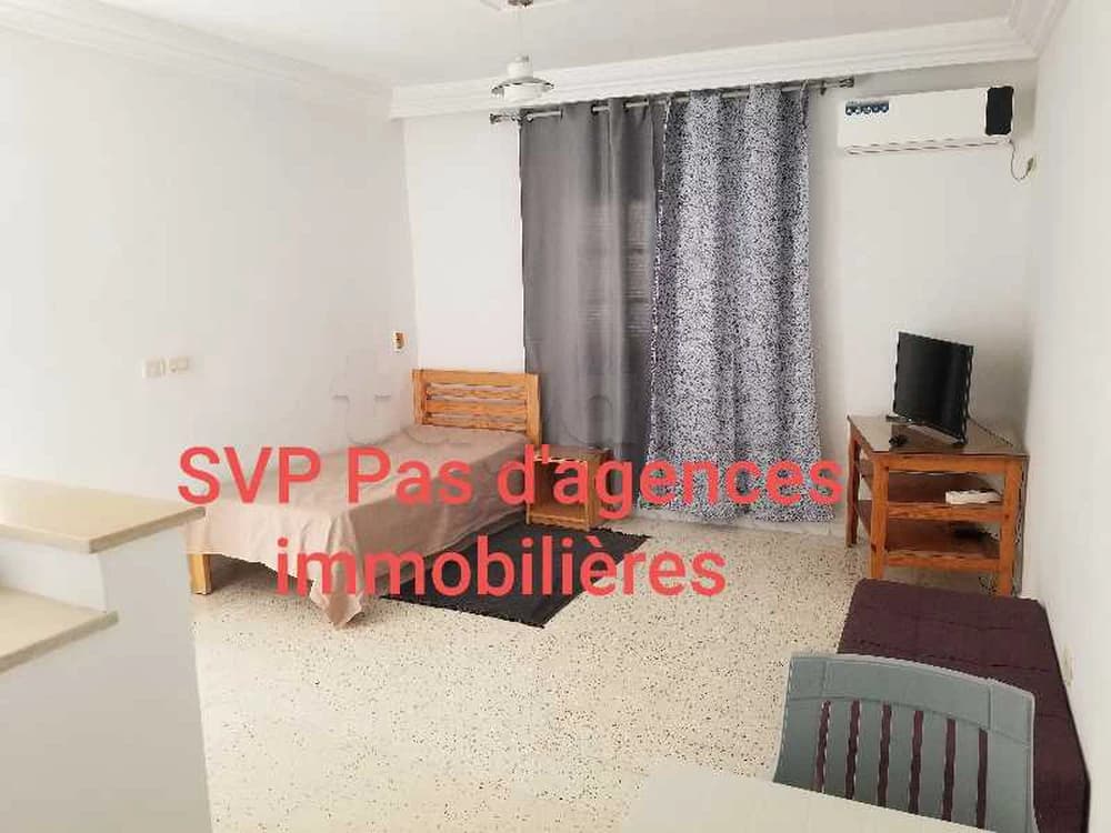 Nouveau studio S+0 á sahloul 1 pour une fille où une dame 