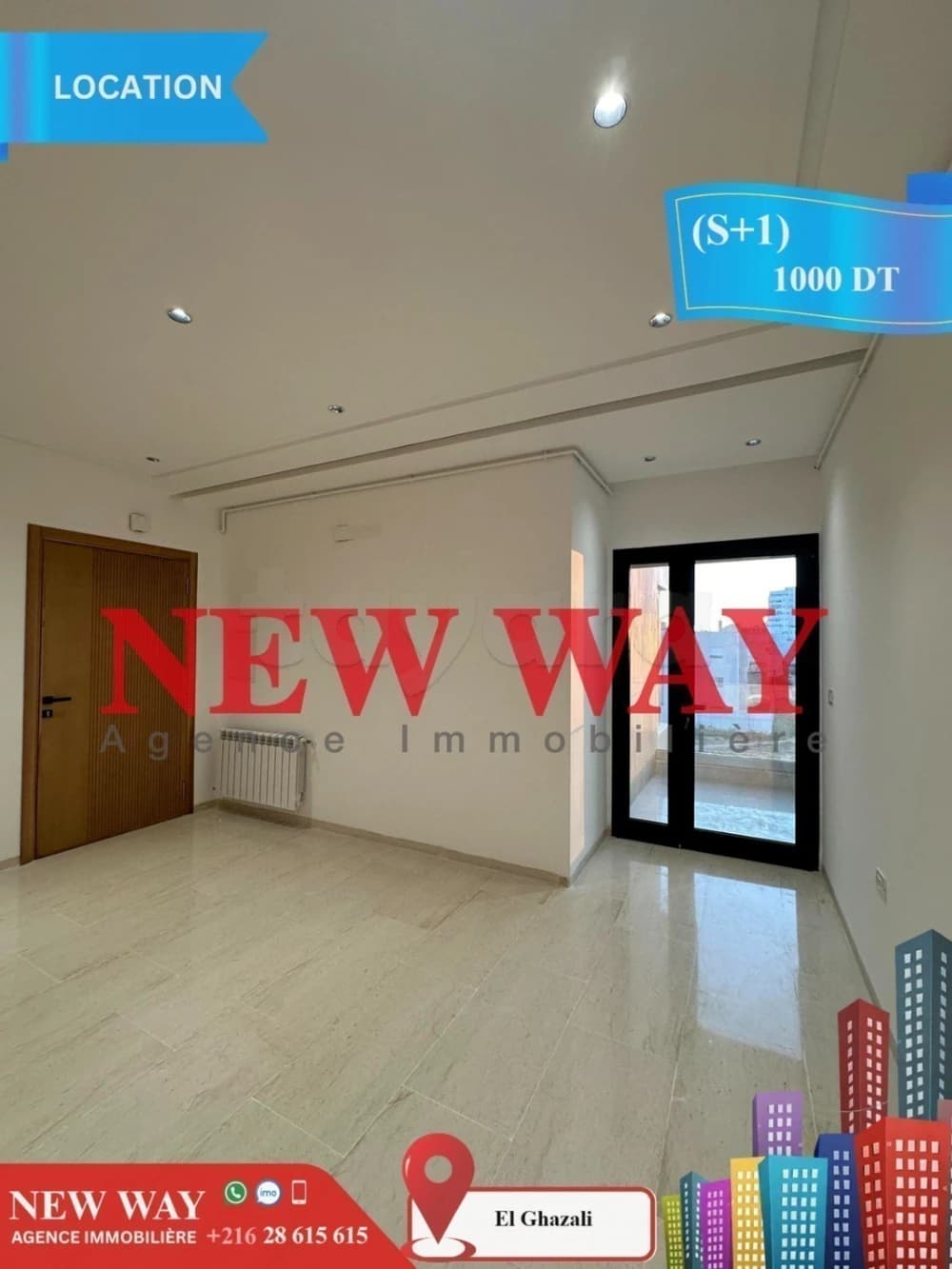 (S+1) Jamais Habité à Bouhsina El Ghazali