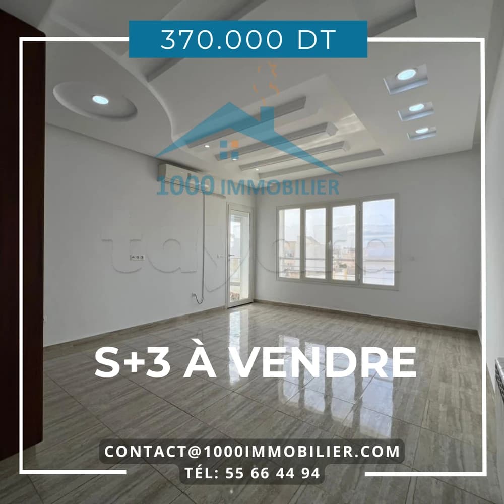 Appartement S+3 à vendre à Sahloul 4