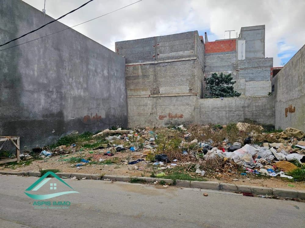 Terrain 150 m² à cité Ksiba Kelibia