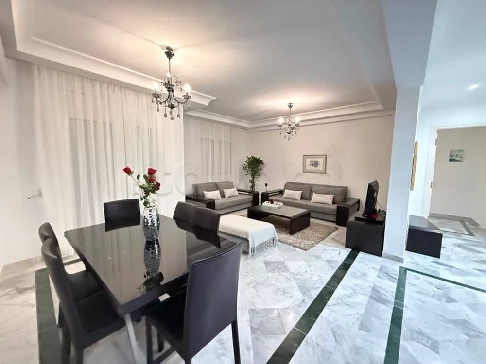 appartement S2 meublé à ain Zaghouan nord 