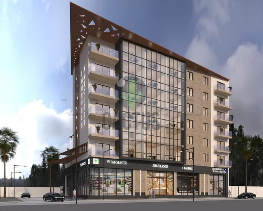 Nouveau Projet Bureautique R+6 à Nabeul centre ville.