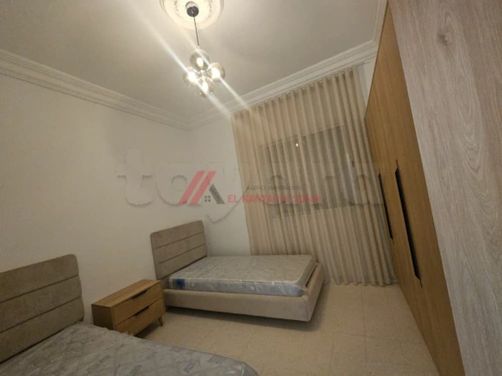 A loué S+ 2 meublé à Hammam Sousse