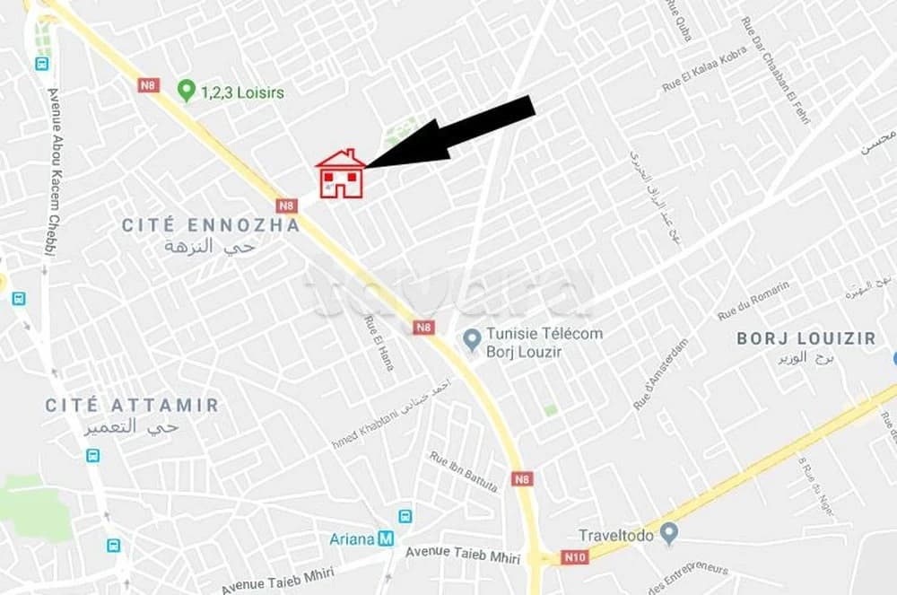 Partage maison a ariana