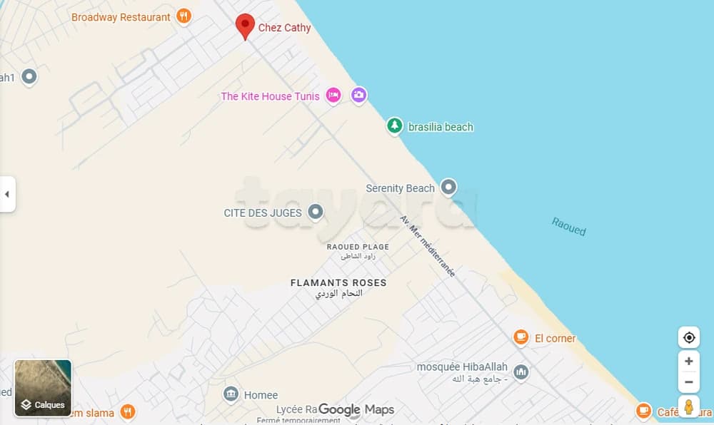 À vendre – 400 m² à Raoued Plage, Hay Hokem