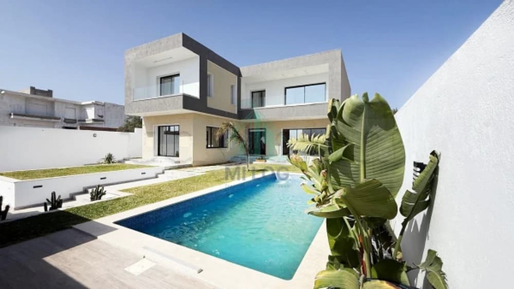 Villa de luxe avec piscine à Hammamet