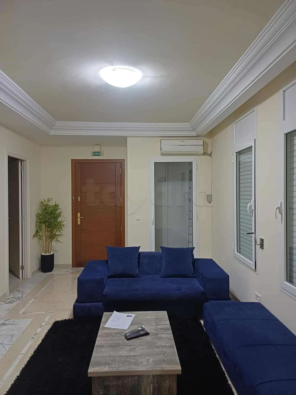 Location Par Jour S1 Appartement Meublé A Cité Ennasr Près Clinique Amilcar Tel & WhatsApp 55128585