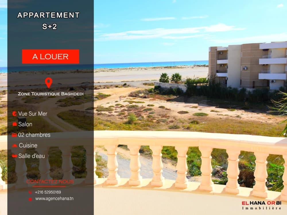 𝑨 𝒍𝒐𝒖𝒆𝒓 𝑨𝒑𝒑𝒂𝒓𝒕𝒆𝒎𝒆𝒏𝒕 𝒔+2 𝑽𝒖𝒆 𝒔𝒖𝒓 𝑴𝒆𝒓 𝒂̀ 𝑩𝒂𝒈𝒉𝒅𝒂𝒅𝒊