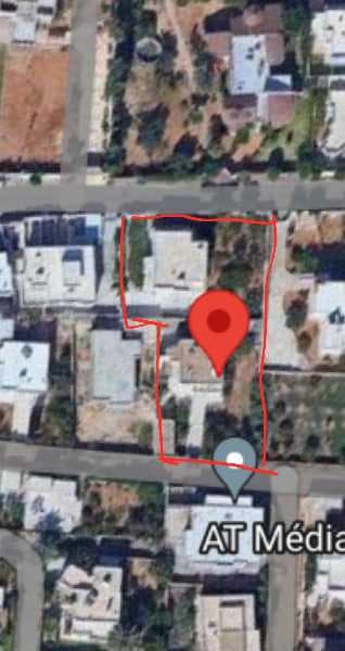 terrain 1850 m pour immeuble 