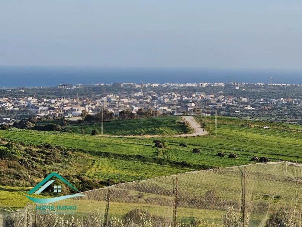 Terrain avec maison vue sur mer à Tamezrat