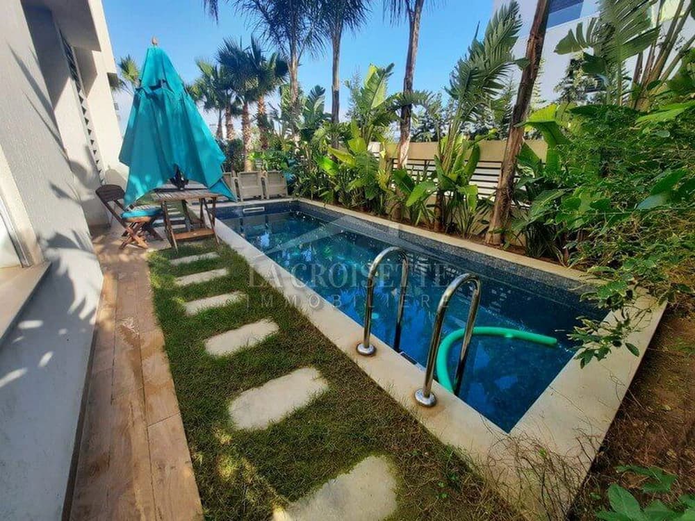 Appartement s4 meublé avec piscine à louer à La Marsa MAL4285