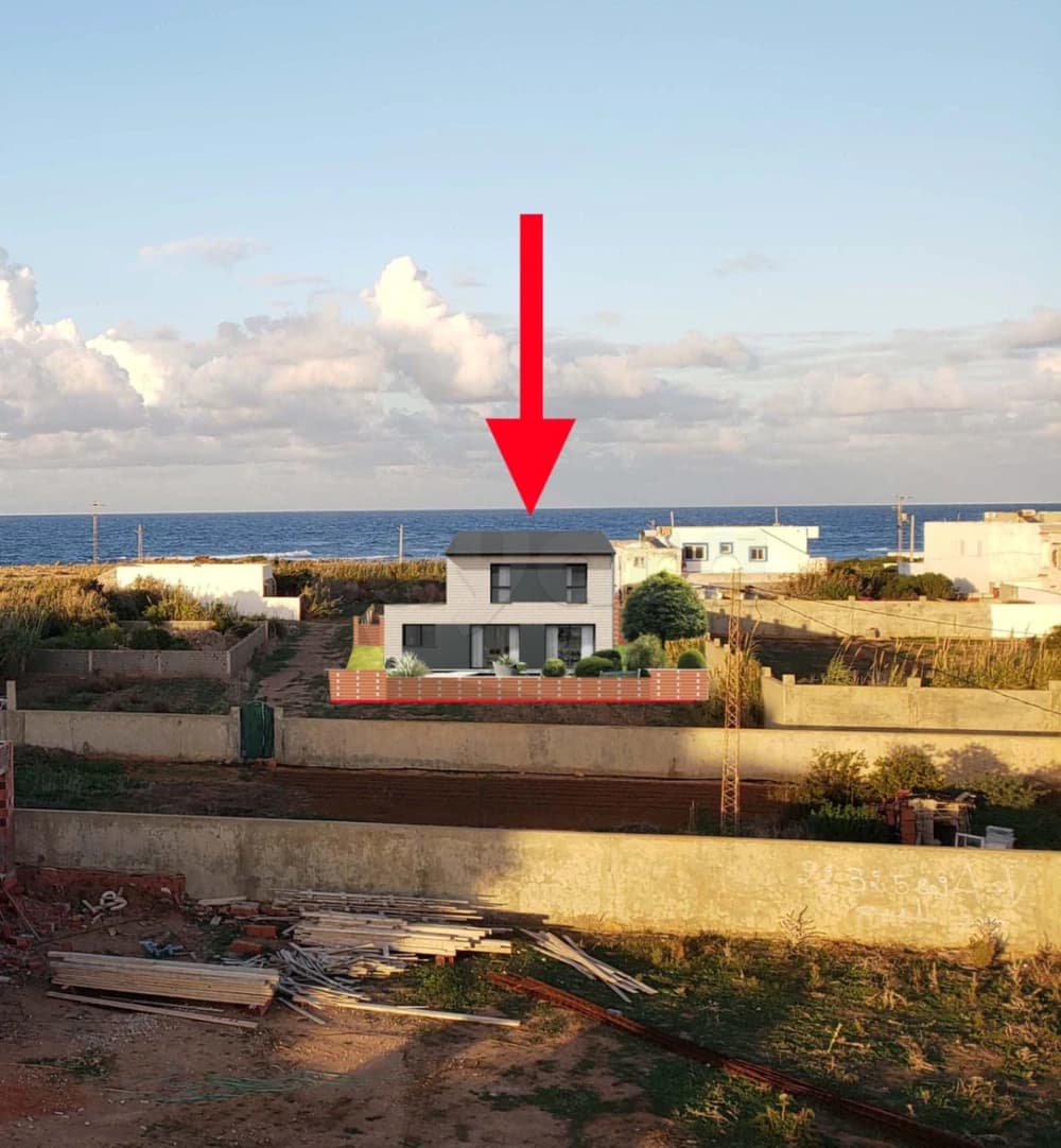 Terrain vue sur mer à El Haouaria, Argoub