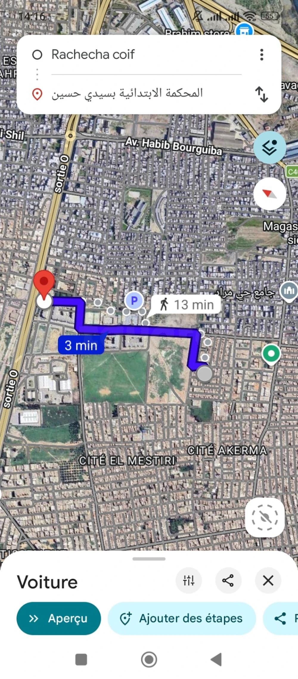 Maison coin S+2 +garage