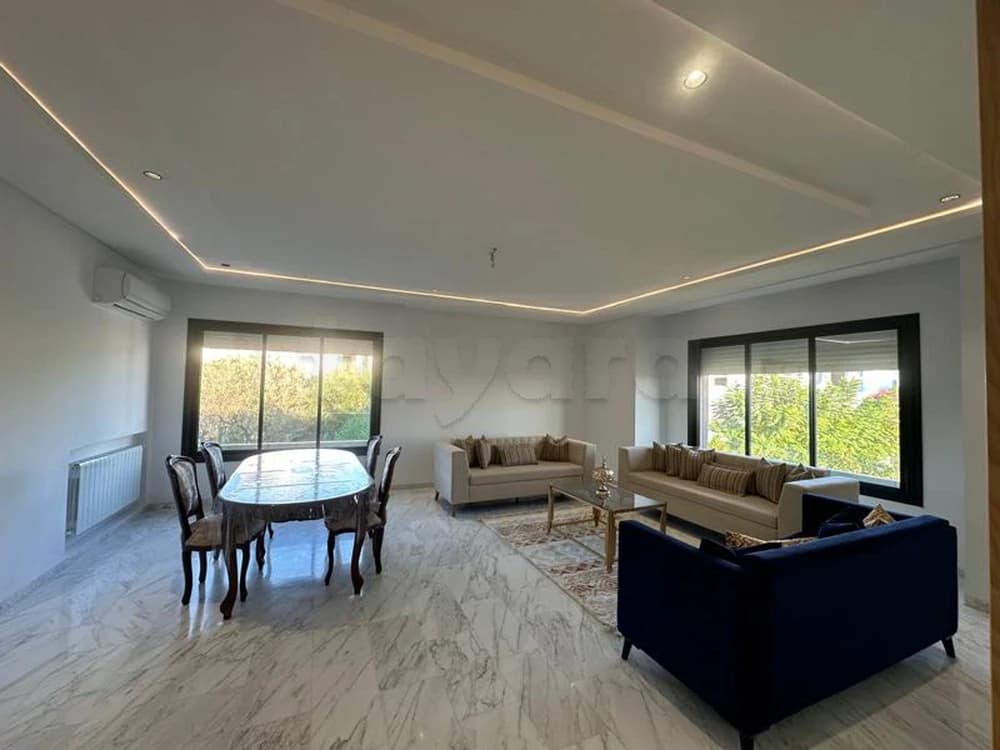 Appartement S4 meublé à Gammarth 