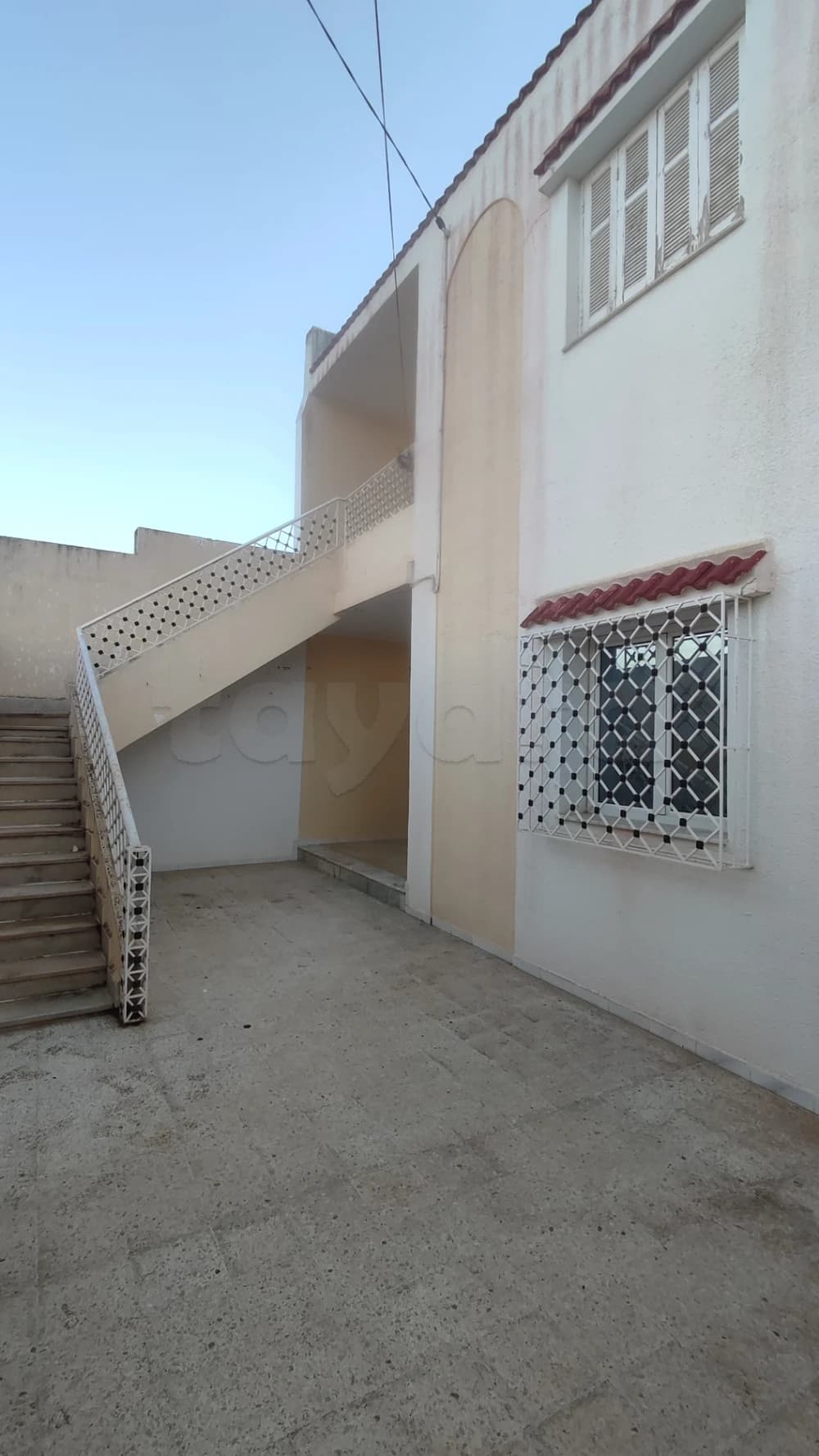 Maison à vendre titre bleu 