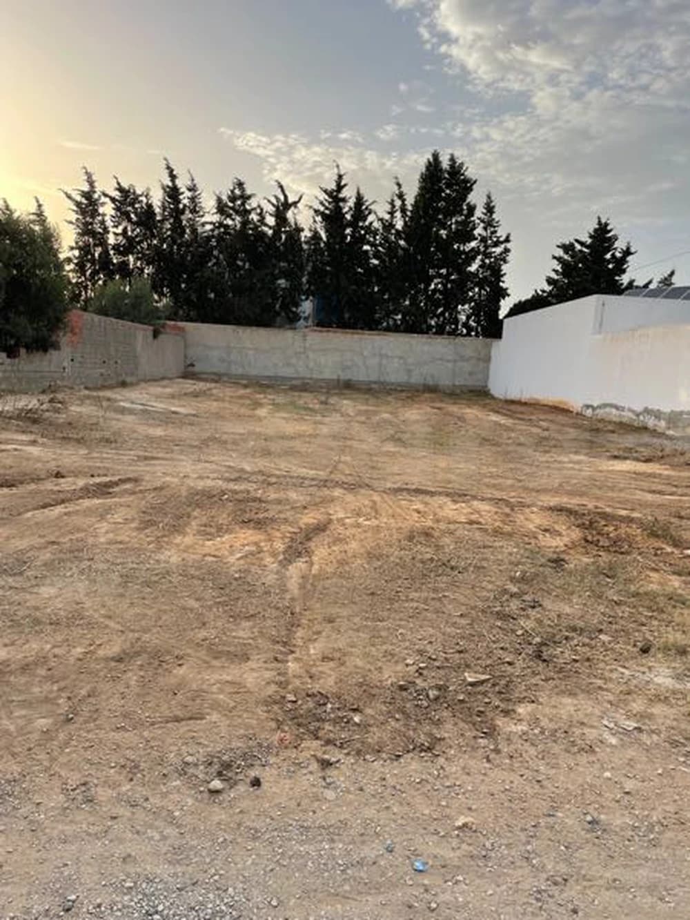 particulier - terrain titre bleu a monchar