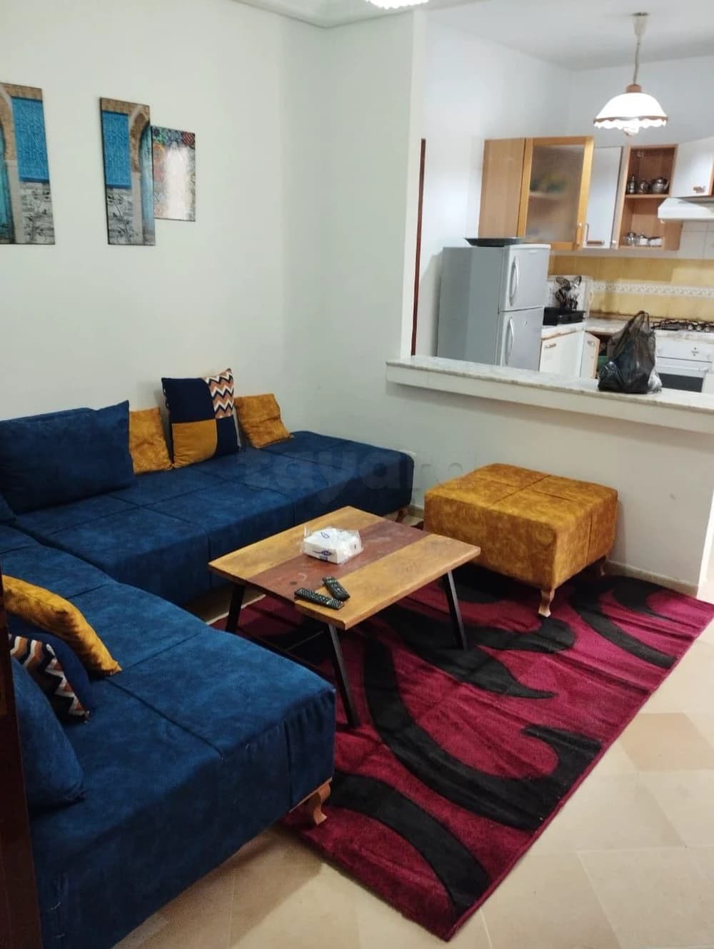  A Louer Par Jour /Nuitée S+1 Studio Meublé à Cité Ennasr  58309017