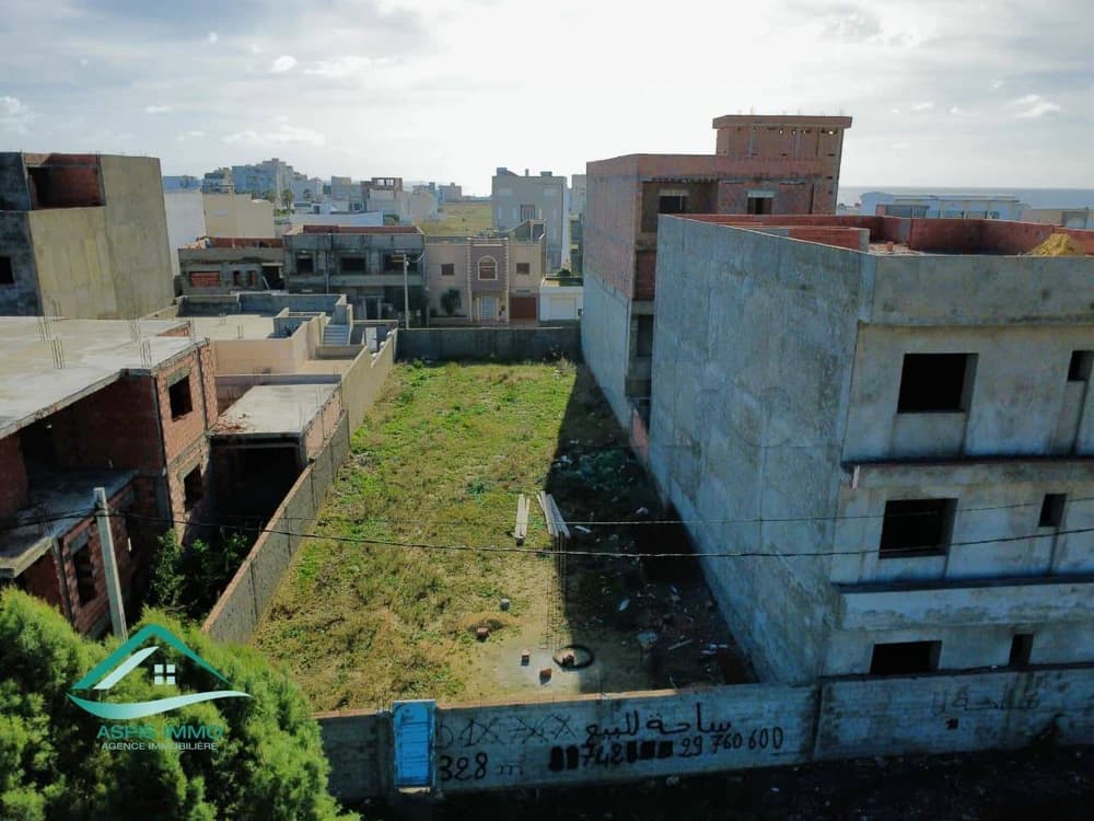 Terrain d'habitation 328 m² à Cité Riadh Kelibia
