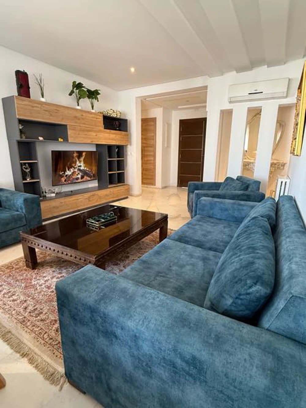 ✨ شقة أنيقة غرفتين وصالة في حدائق قرطاج