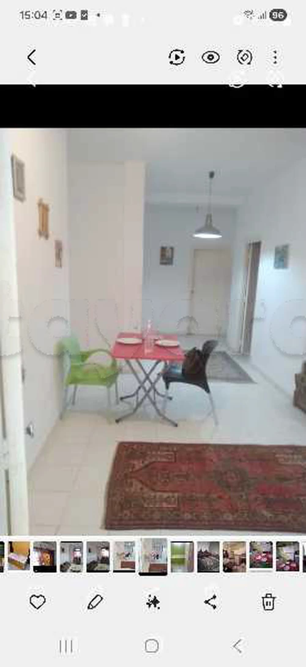 a louer un appartment meuble a 5 minutes de carffour la marsa et a cote de l hopital monji slim  prix 800d tele propietaire direct 26 33 21 60