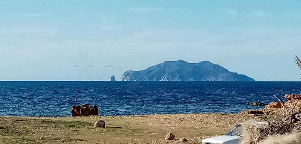 terrain de 7 hk peid dans l'eau a vendre sidi daoud el haouaria 