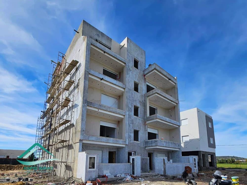 Appartements S+2 H Standing   à 200 mètres plage Hammam ghzeez 