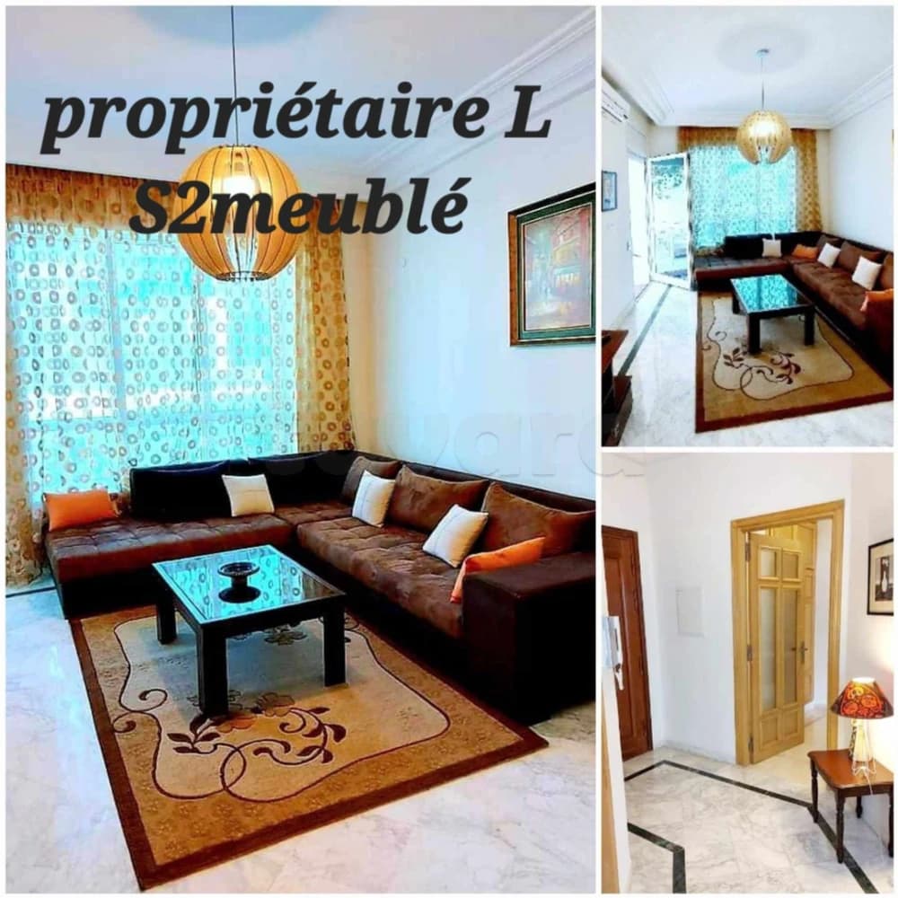 S2 meublé Ennasr2 Excellent pour étranger à l'année 