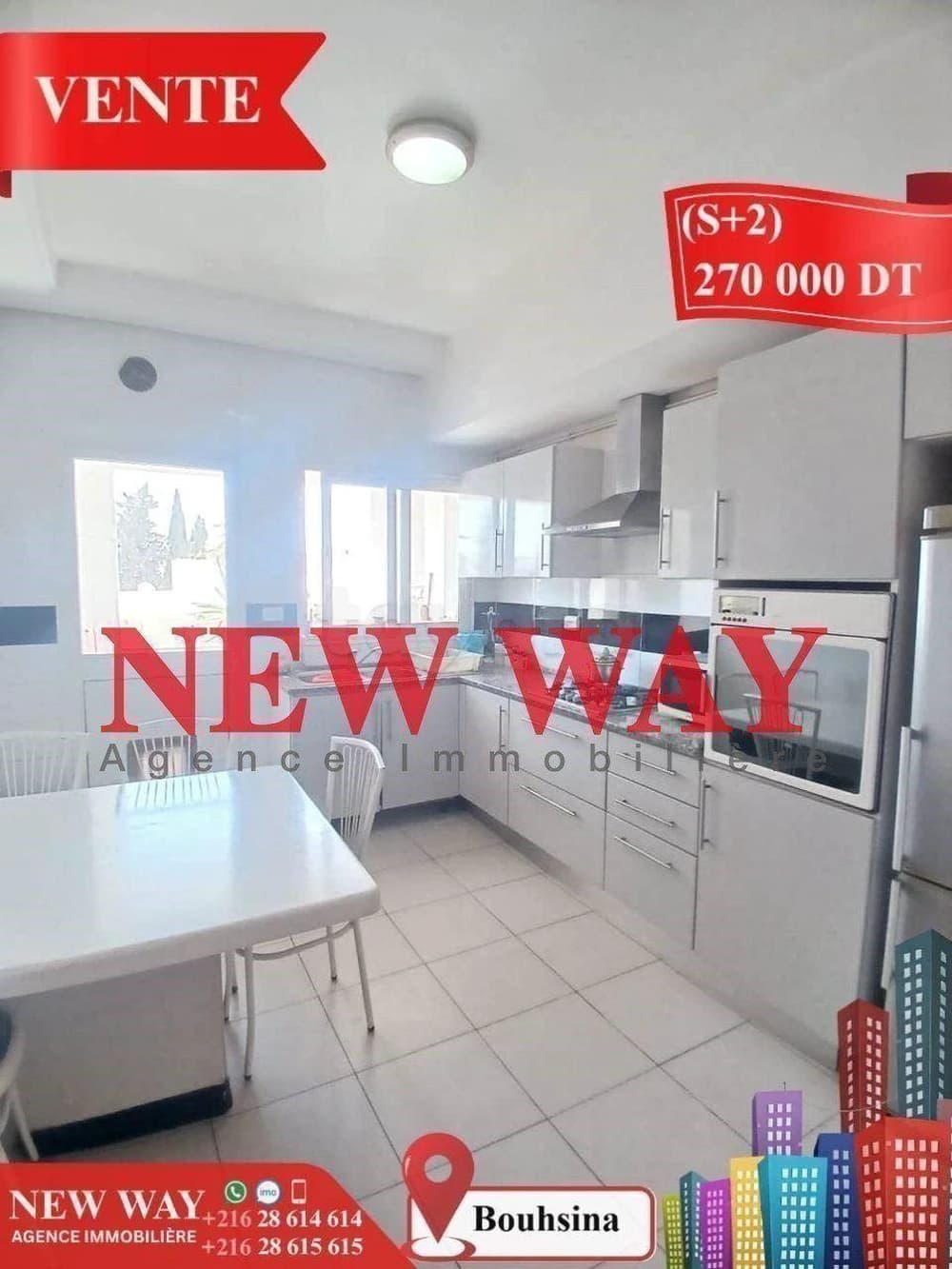 (S+2) à Bouhsina avec Place de Parking   