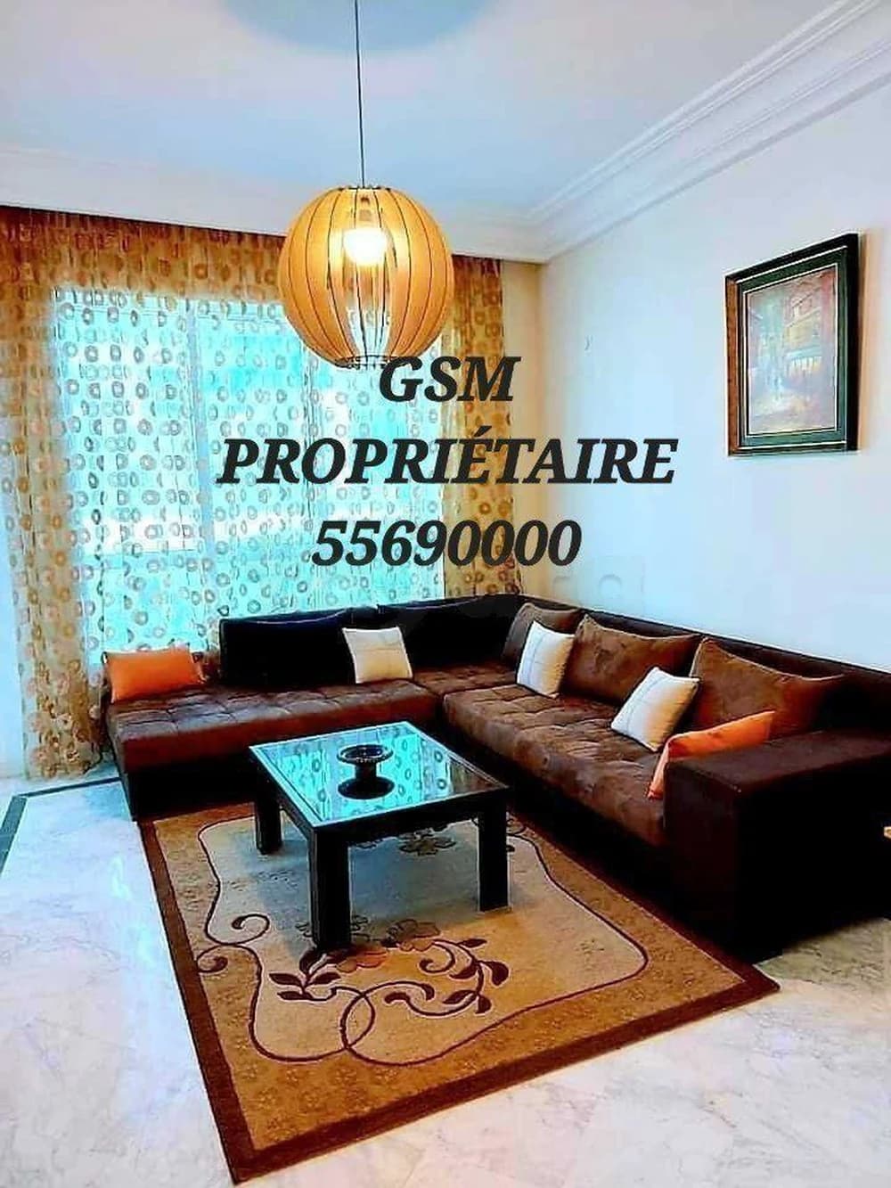 Particulier L S2 meublé Ennasr2 pour étranger à l'année 