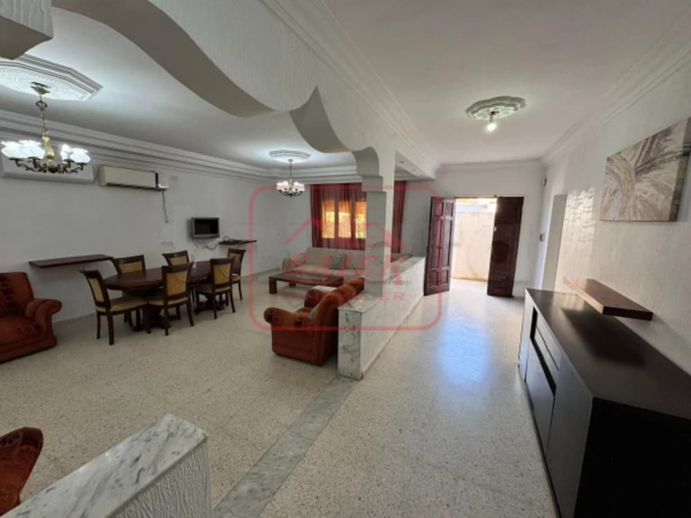 A louer Rez De Chaussée de Villa Meublé à Sidi Salem Bizerte