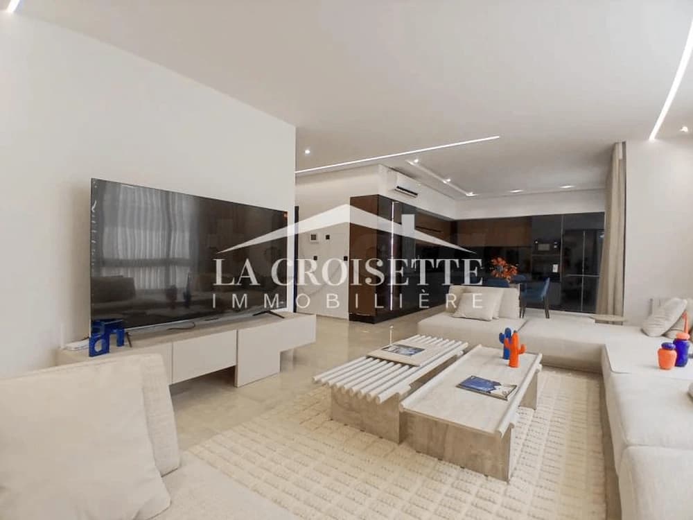 Penthouse s4 meublé à louer aux Jardins de Carthage MPL0007