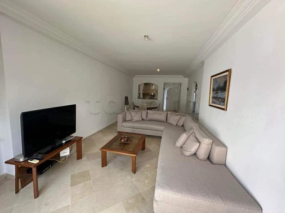 appartement S2 meublée à gammarth supérieur avec jardin 