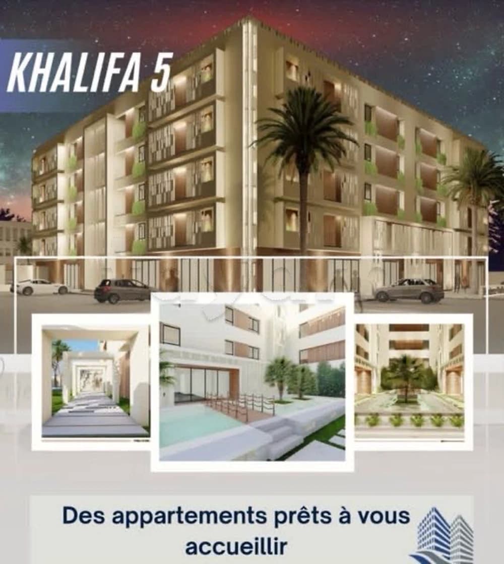 A vendre des appartements direct promoteur haute standing À Medina El jadida Ben arouss