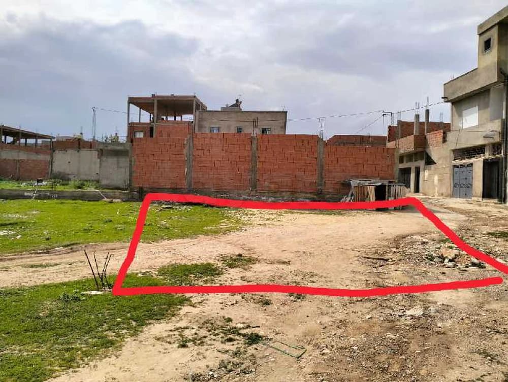 Terrain a vendre دوار الحوش