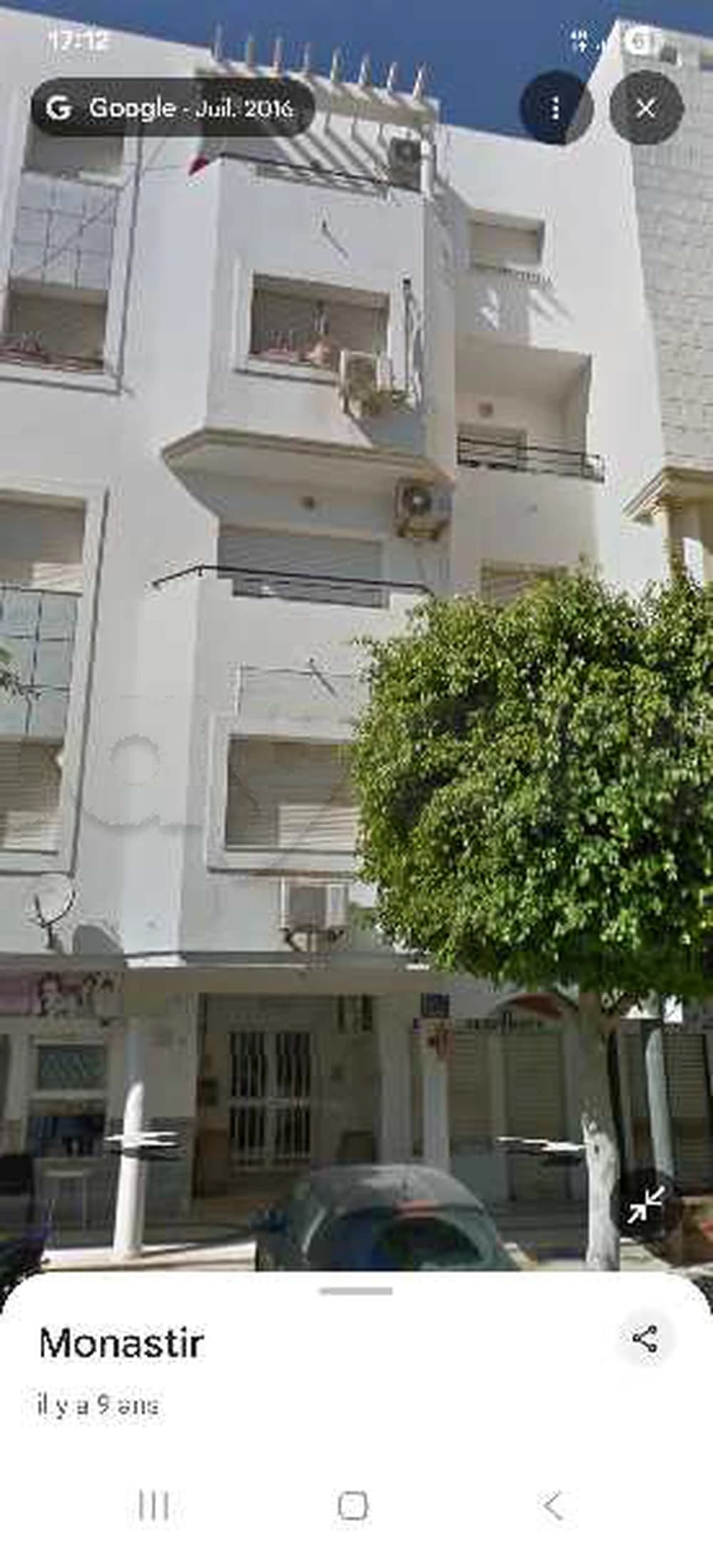 appartement s+2  'RDC' a vendre cité  el agba      " 96258432"  `prix fixe '