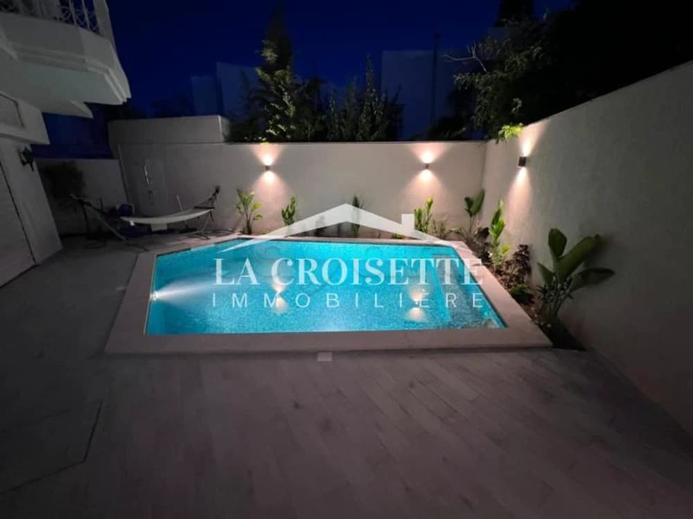 Villa s5 avec piscine à louer à La Marsa ZVL0179