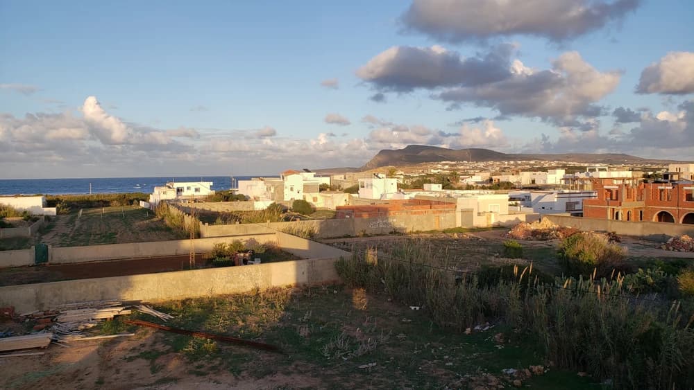 Terrain de 850m2 vue sur mer à El Haouaria, Argoub