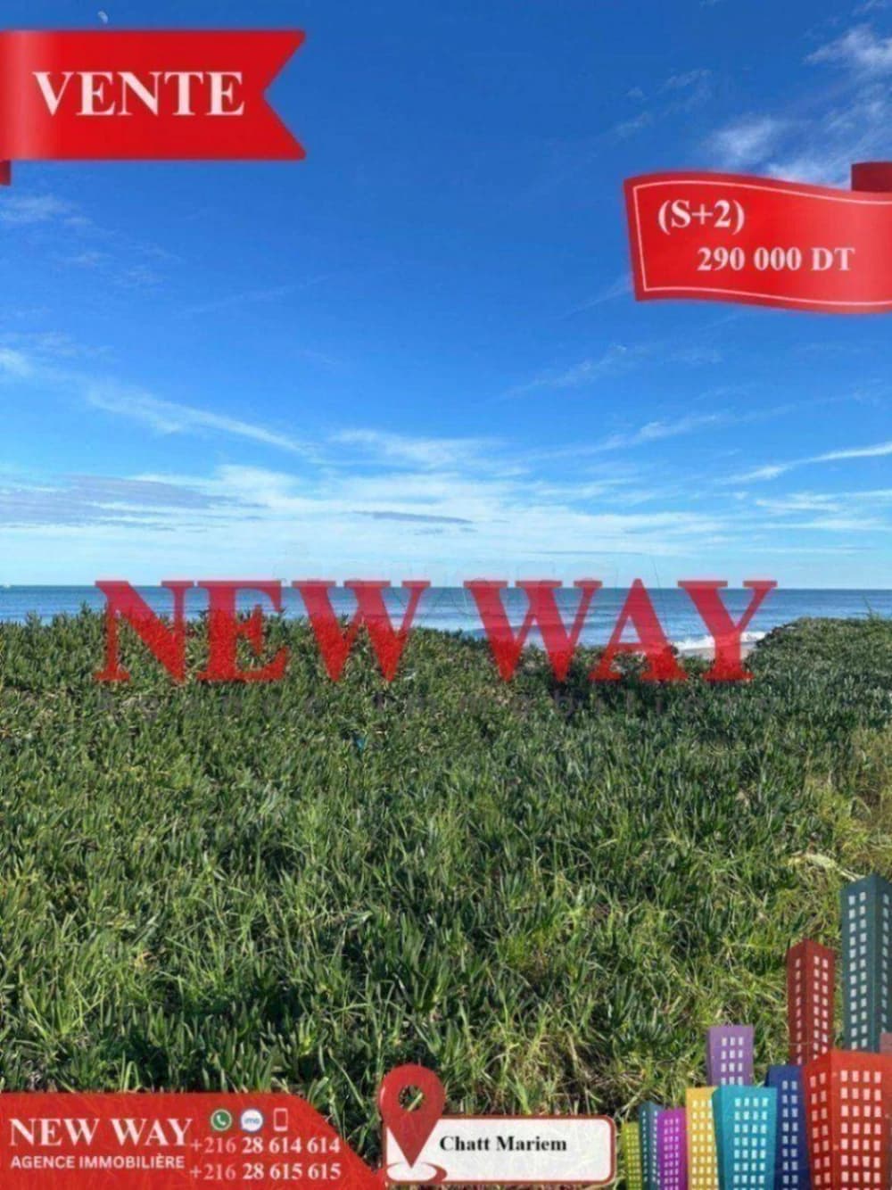 (S+2) Meublé à Chatt Mariem, Prés de la Mer